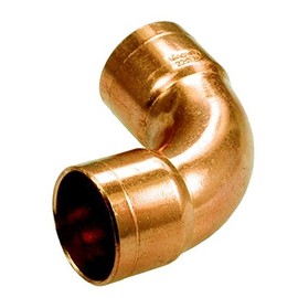 Water Pipe Fitting Elbow Copper Connector Solder Female x Female 28mm Diameter