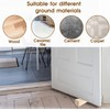 6 PCS Wood Wedge Door Wedge Stopper Wooden Shims Non