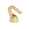 B&P Lamp® Modern Style Cast Brass Lighting Hook with Wire