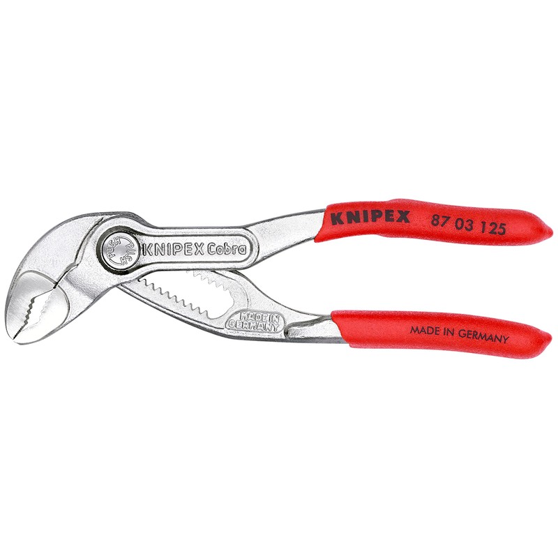 Knipex 87 03 125 Cobra® Pinza De Extensión Hightech Cromado