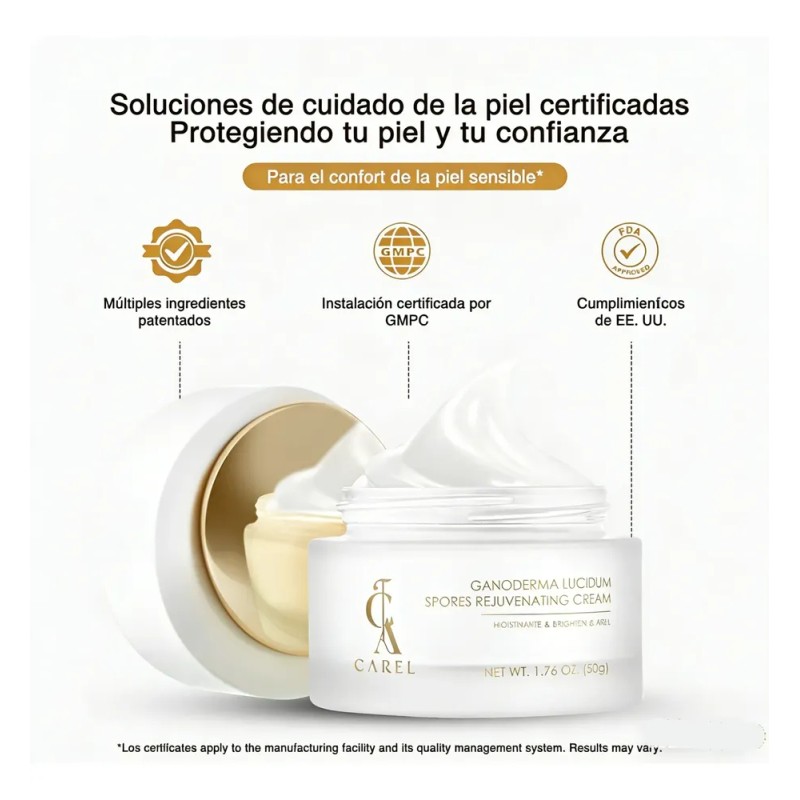 Crema Facial Carel Colágeno Tipo Iii Reafirmante 50 G Todo