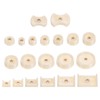 sourcing map 20pcs Watch Case Press Die Kit, Watch Case