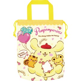 Jays Planning SBK561 Drawstring Shoe Bag Pom Pom Plum Hug