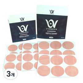 VIONOVA Nipple Band 39mm 104 pieces, 3 pieces / VIONOVA 비오노바 니플밴드 39mm 104매, 3개