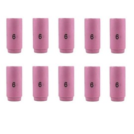 STARTECHWELD Ceramic Cup 13N10#6 TIG Welding ALUMINA Nozzle 3/8" Fits WP9 WP20 WP25 (10 Pack) 13N10
