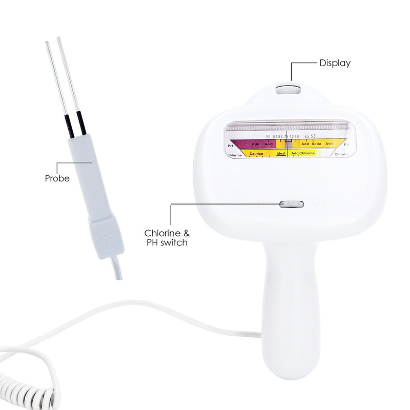 2 In 1 Chlorine PH Meter PC 102 Swimming Pool