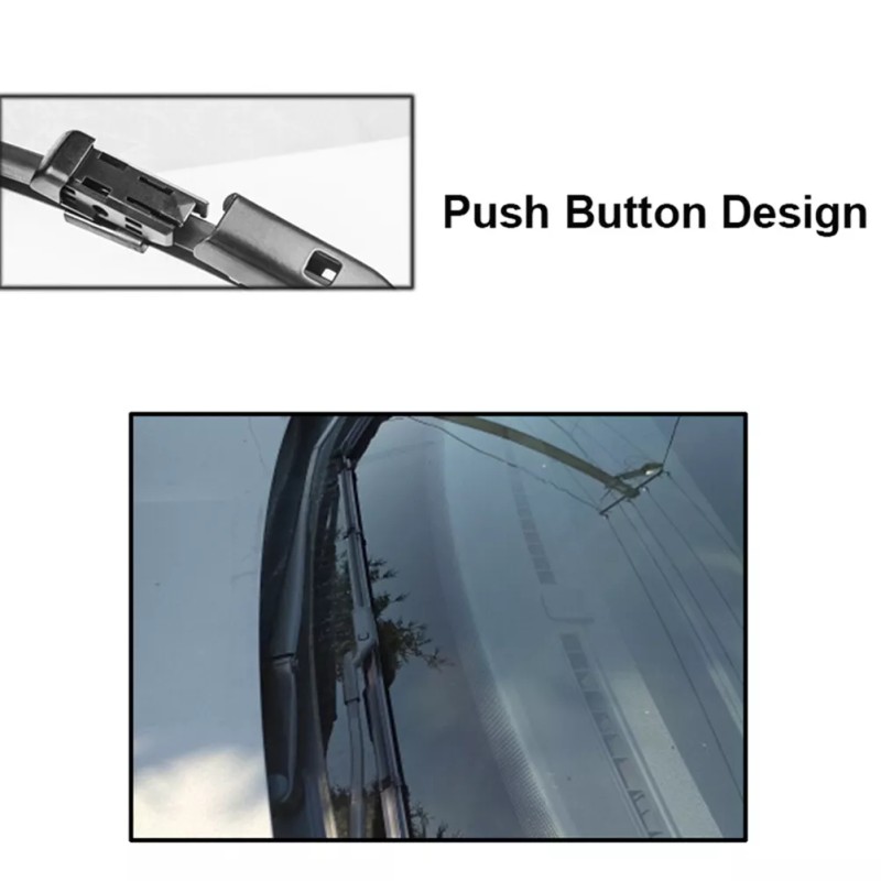 Xukey Pair Front Window Windshield Wiper Blades Set For VW