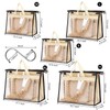 SZXFMY 10 Pack Handbag Storage Organizer Dust Bags Transparent Purse