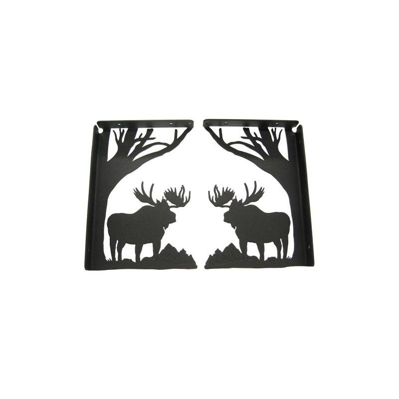 Innovative Fabricators, Inc. Moose Shelf Brackets (Set of 2)
