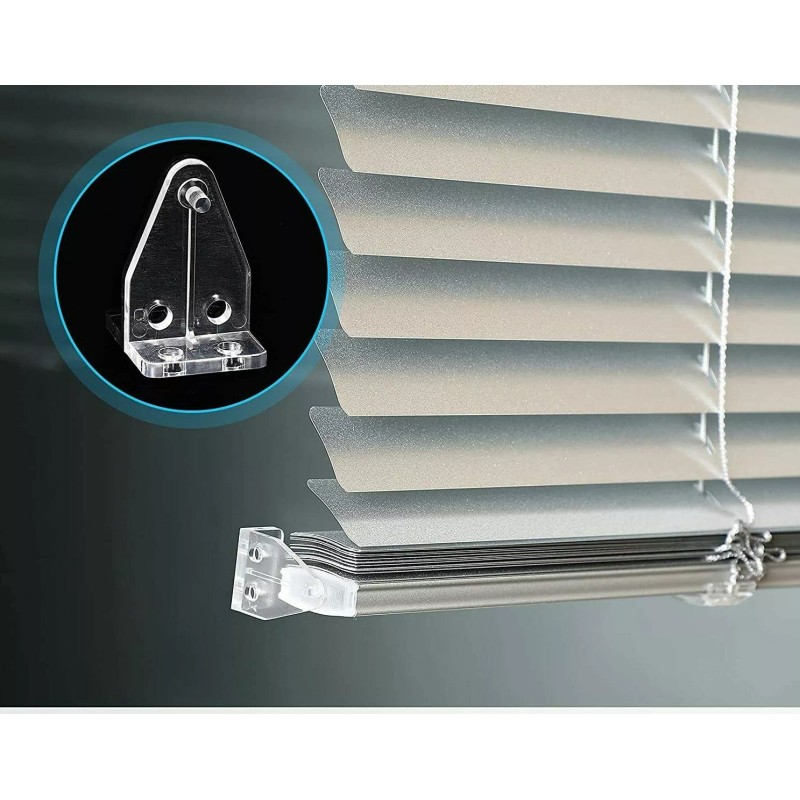 N C Morin Qty 4 Blind Hold Down Brackets Clear