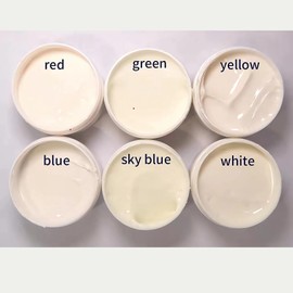 MizoArt SIX Color Invisible UV Paint Set For Indoor/Outdoor Use or Invisible UV Black light Paint Set1oz /pots