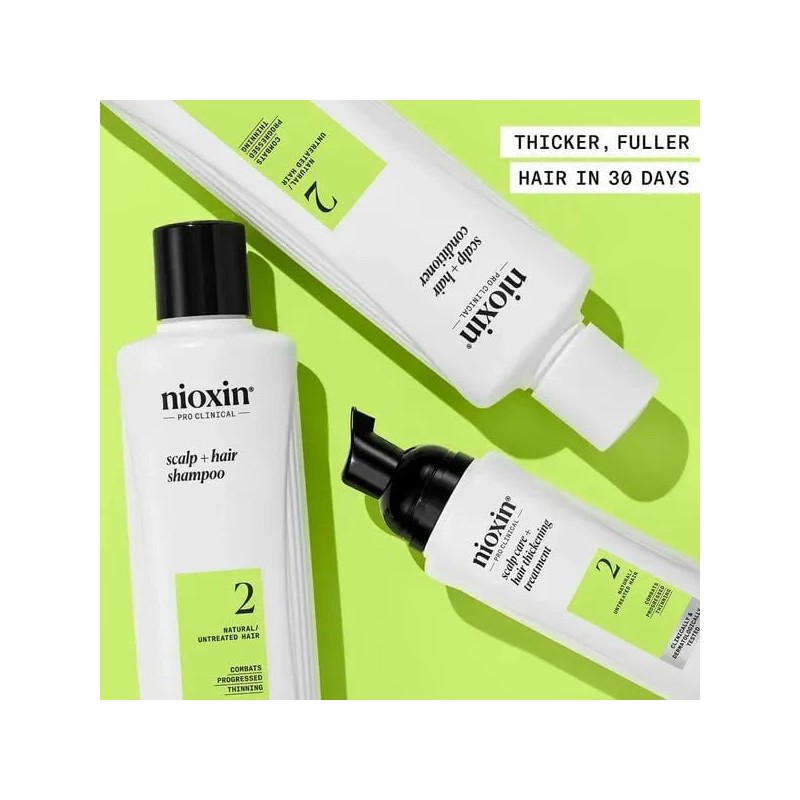 Nioxin Scalp + Hair Thickening System 2 Full Size Kit