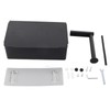 Tissue Box Cover Punch Free Rectangular Stainless Steel Tissue Dispenser