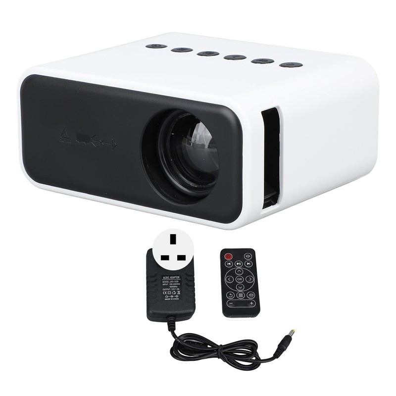 Mini Projector Multifunction HD 1080P WiFi Wireless Wired Screen Projection