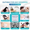 Disposable Alcohol Cotton Tablet, Outdoor Travel Wipes Individually Packed (100Pcs)