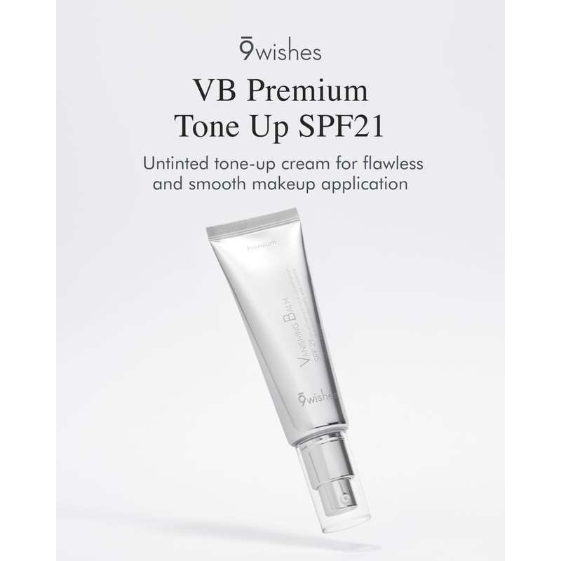 9wishes, Vanishing Balm(VB) Premium Tone Up Cream, Reduce Melanin Formation