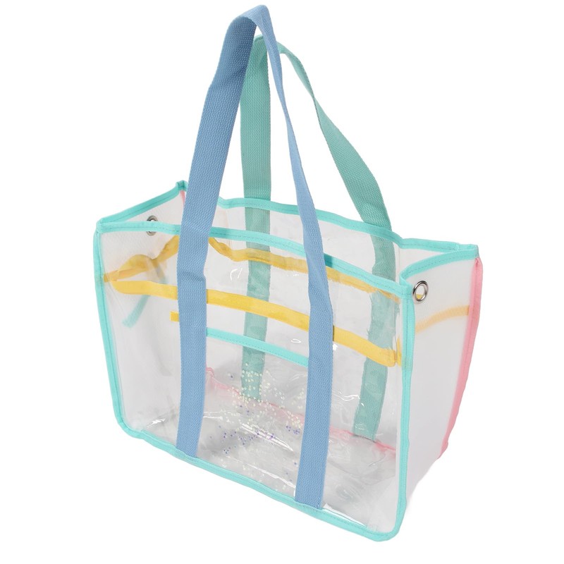 Garosa Large Clear Tote Bag for Women Beach Bag Fashion