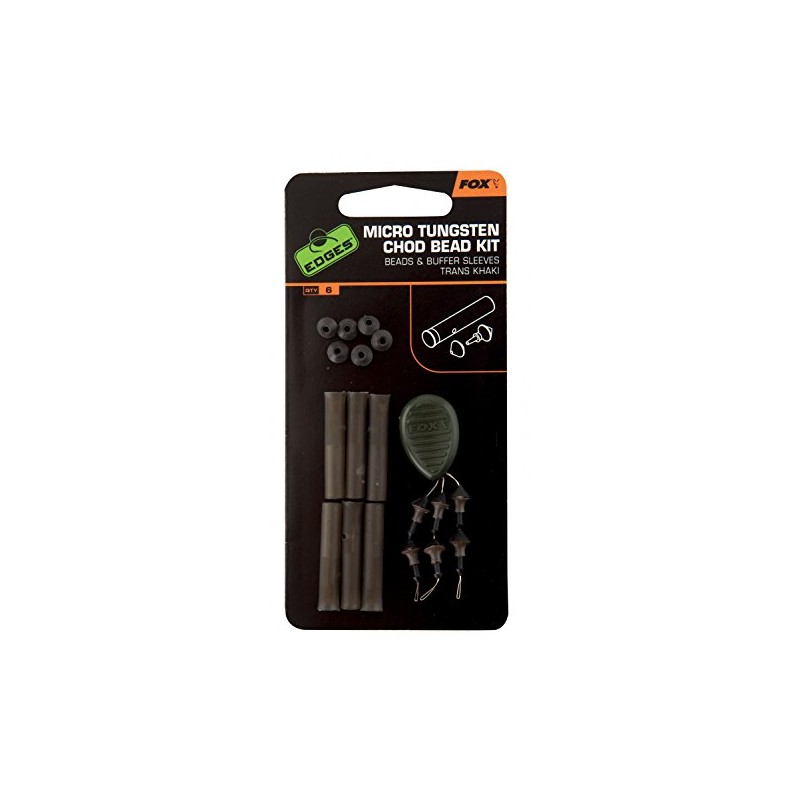 Fox Edges Micro Chod Bead Kit Trans Khaki