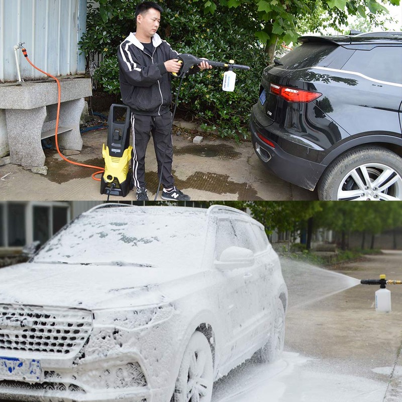 Plastic Snow Foam Lance/Adjustable Foam Nozzle/Foam Cannon for Electric High