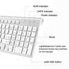 J JOYACCESS Wireless Keyboard and Mouse, Slim Wireless Keyboard Mouse