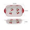 Bicuzat 8 x 5 Inch Ceramic Oven to Table Bakeware