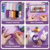 QMEAKMONY Crochet Kit for Beginners Easter with Step-by-Step Video Tutorials