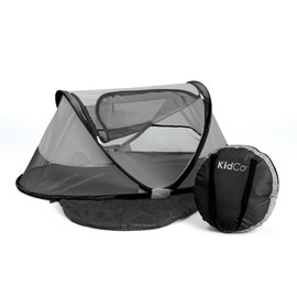 KidCo - Peapod Portable Foldable Mesh Toddler Travel Tent & Storage Bag, Play Tent, Ages 6 Months - 3 Years (Midnight)