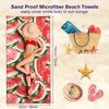 YISUMEI Watermelon Beach Towels for Adults Extra Large 180 x