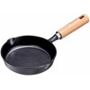 Shigaki 4453 Iron Casting, Skillet, Wooden Handle, 5.9 inches (15
