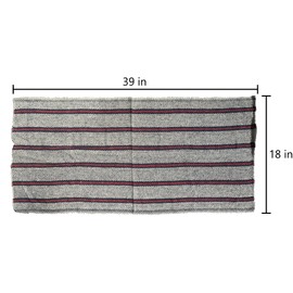 San Rafael Arcangel Mexican Jerga Reusable Cotton Mopping Cloths Trapos Tradicionales para Trapear y Limpiar Color Blue Set of 3