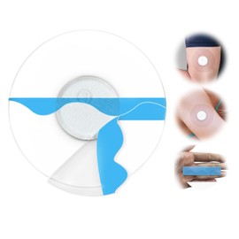 QaZanteiar Sensor Covers for Libre 3,Waterproof-40 Pack Freestyle Libre 3 Plus Covers,Transparent & Long-Lasting CGM Overpatch Tape,Easy to Apply and Remove & Lasting to 14 Days-Without Hole