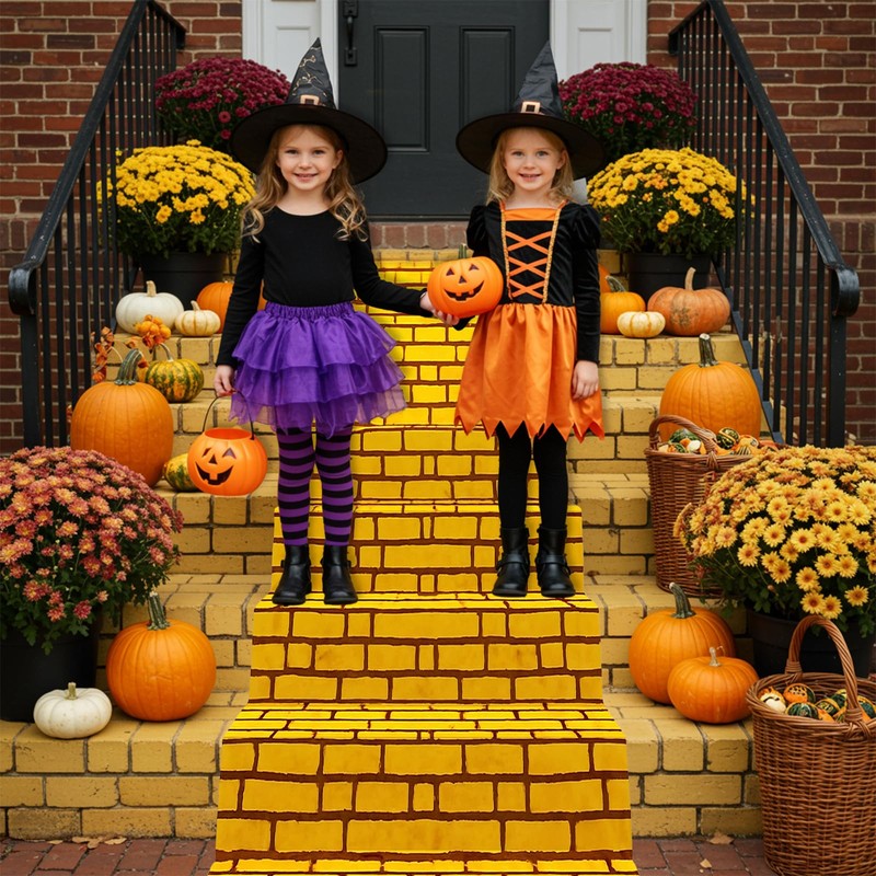 Grevosea 4. 5 x 9 Feet Yellow Brick Road Floor