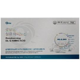Good Morning SilQ Amino Acid 18 Types Genuine Silkworm Cocoon High Purity 90 Packets / 굿모닝 실큐 아미노산 18종 정품 누애고치 고순도 90포