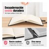 5pcs Libreta A5 Pasta Dura Escolar Oficina 5 Bolígrafos