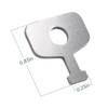 (4pcs) 61-509 Schlage/Falcon Emergency Release Key, for Schlage B571 and