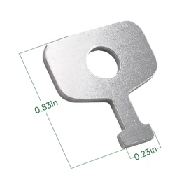 (4pcs) 61-509 Schlage/Falcon Emergency Release Key, for Schlage B571 and Falcon D271 Indicator Deadbolts - Standard Size, Occupancy Indicator Deadbolt Panic Key, Emergency Release Door Latch