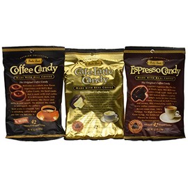 Bali's Best Coffee, Espresso and Latte Candy Three Pack, 5.3oz