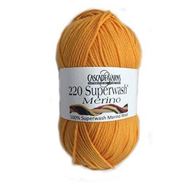 Cascade Yarn - 220 Superwash Merino - Cadmium Yellow