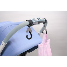 Stroller Hook, Popular! Comes with a drop prevention cover, luggage hook, can also be used as a bicycle handle or suitcase