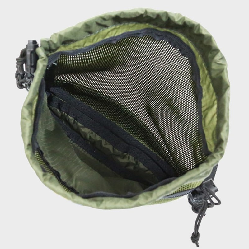 Fredrick Packers BELLSACK M Sacoche Mesh Shoulder Bag, Black