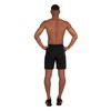TCA Elite Tech Running Shorts Men's with Zip Pockets, black,