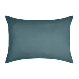 STOF - Pillowcase Size 50 x 70 cm, 100% Cotton, Oeko-Tex Certified, Excellent Quality, Eucalyptus Colour, Eden Model, Bed Linen, Soft and Comfortable, Unisex