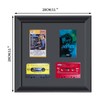 Cassette Tape Storage Shadow Box Display Cabinet,Cassette Storage Display Frame,Cassette