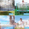 Outside Trampoline Sprinkler Adjustable Heavy Duty Waterpark Sprinkler Fun Summer
