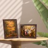 PETAFLOP Wooden Bulk 5x7 Picture Frame Set of 18, Rustic