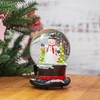 Snow Globe Christmas Water Globe Christmas Decoration Music Crystal Ball