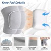 Baiyouli Knee Pads Work 2-Pack Thickened Sponge Protective Knee Pads