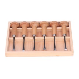 Wood Carving Chisel Set, Sculpture Hand Tools Mushroom Handle DIY Art Craft Accessories