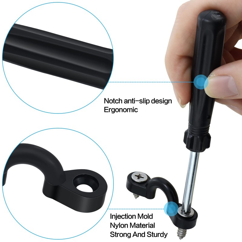 Kayak Pad Eye Deck Loops Tie Down with Screws for