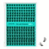 Individual Eyelashes, Cluster Eyelashes, Individual Clusters, 168 Pieces, Eyelash Extensions,